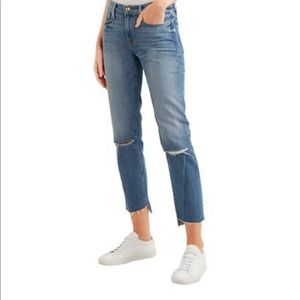 Frame straight leg jeans